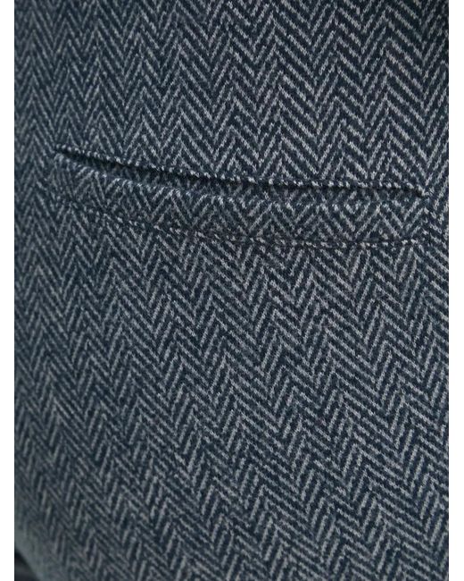 Marc O' Polo Blue Straight Trousers