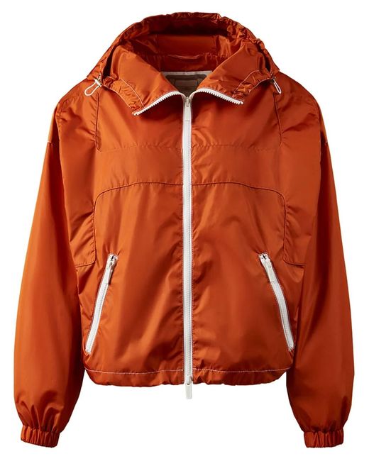 Hogan Orange Coupe-Vent À Empiècements