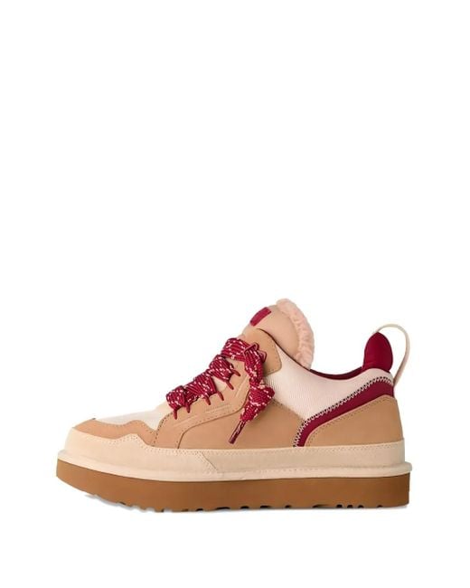 Ugg Pink Lace-Up Lowmel Trainers for men