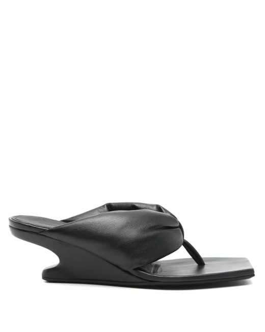 Rick Owens Thong Cantilever 45mm ミュール Gray