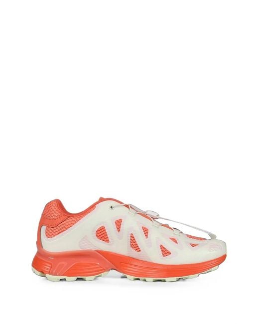 Yves Salomon Red X Ama Lou Xt-Whisper Void Panelled Sneakers