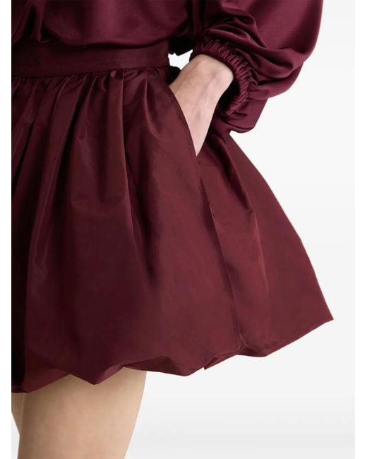 Patou Red Balloon Miniskirt