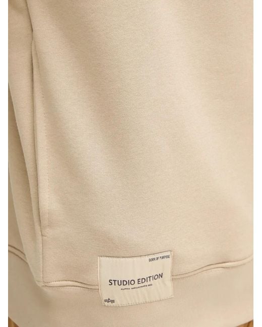 Alpha Industries Natural Studio Edition Hoodie for men
