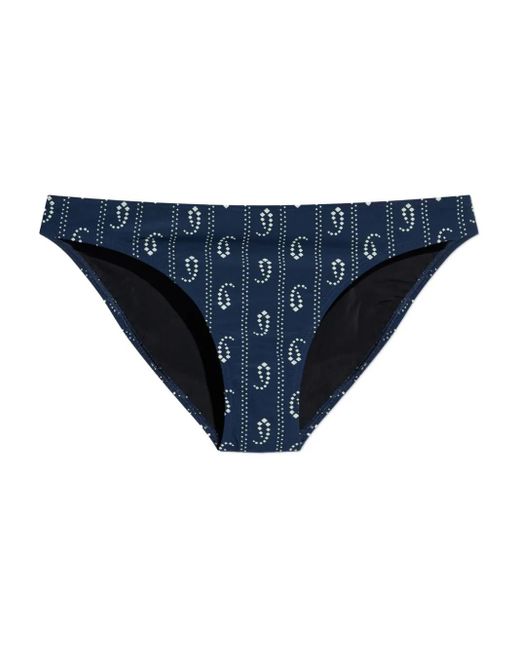 Tory Burch Blue Printed Bikini