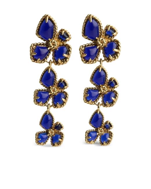 Zimmermann Blue Bloom Earrings