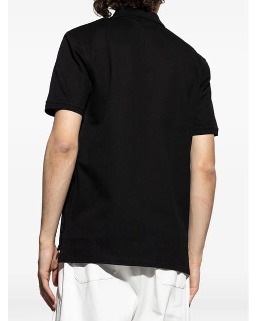 Polo Con Applicazione Logo di Givenchy in Black da Uomo