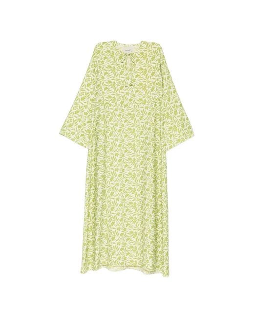 Bambah Yellow Verde Moza Dress