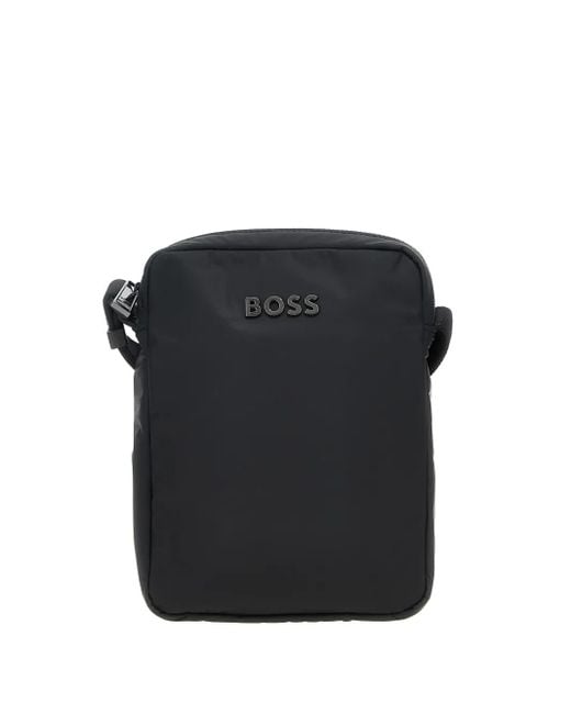 メンズ Boss メッセンジャーバッグ Black