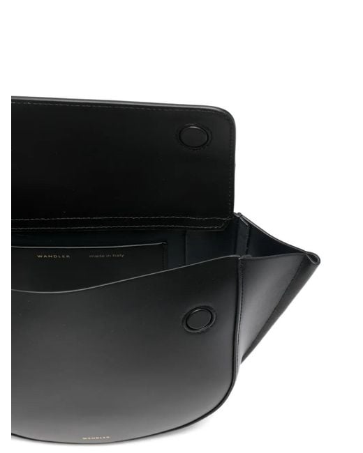 Wandler Black Small Hortensia Top-Handle Bag