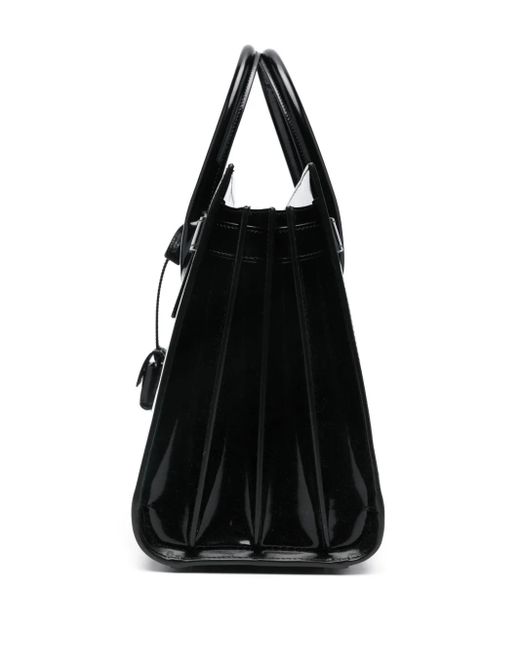 Bolso Shopper Sac De Jour Pequeño Saint Laurent de color Black