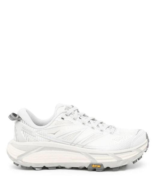 Hoka One One White Mafate Speed 2 Sneakers