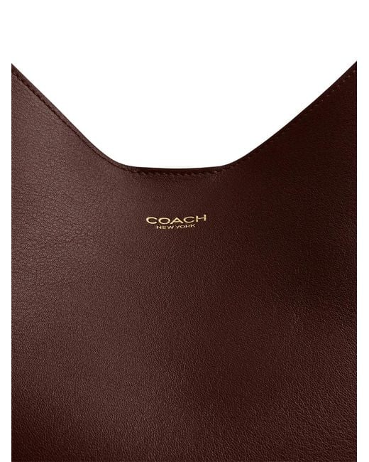 COACH Brown Brooklyn 34 Shoulder Bag
