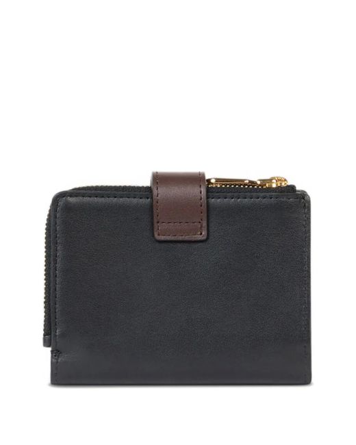 Etro Black Small Leather Wallet