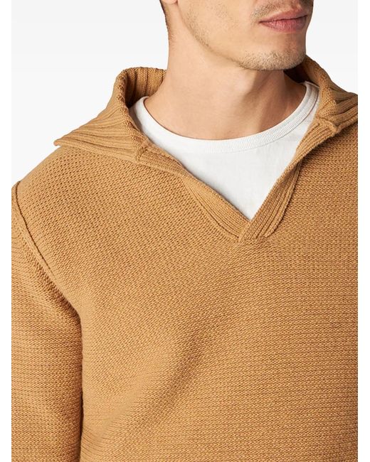 Fortela Natural Cornell V-Neck Sweater for men