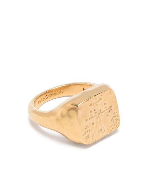 Missoma Natural Lucy Williams Byzantine-coin Ring