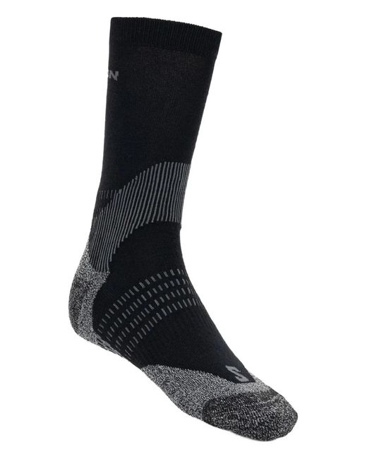 Salomon Black Patterned Socks