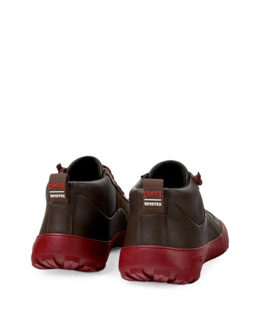 Camper Brown Peu Serra Low-Top Sneakers