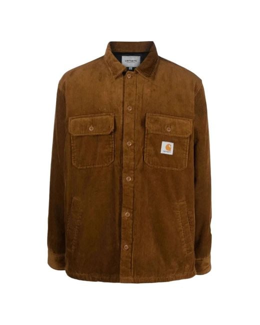Carhartt Brown Whitsome Shirt Jac for men