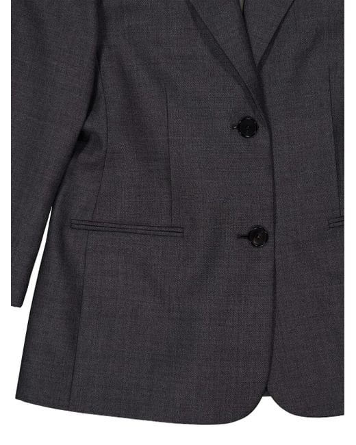 Givenchy Black Single-Breasted Two-Button Jacket