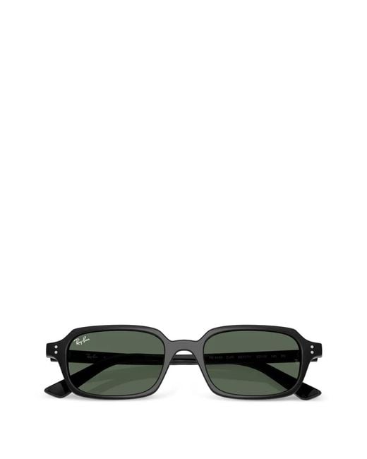 Ray-Ban Green Lunettes De Soleil Zuri À Monture Rectangulaire