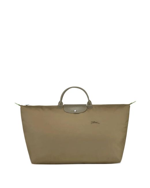 Longchamp Gray Extra Large Le Pliage Travel Bag