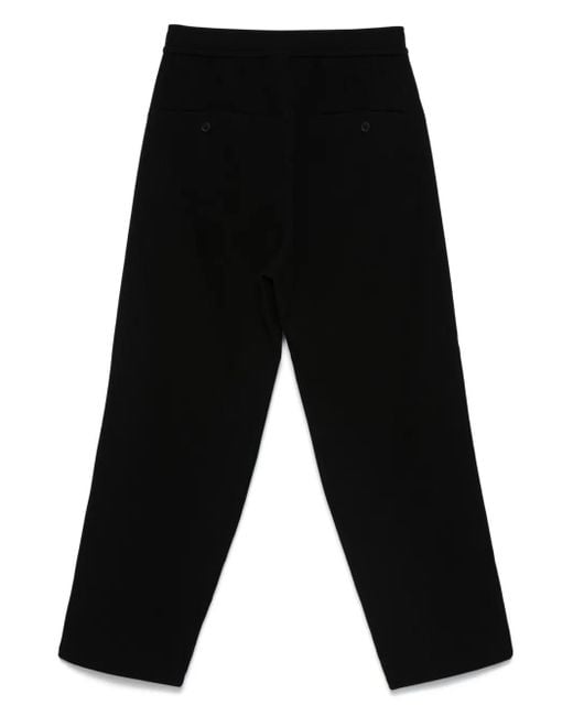 CFCL Black Soft Hypha Trousers for men