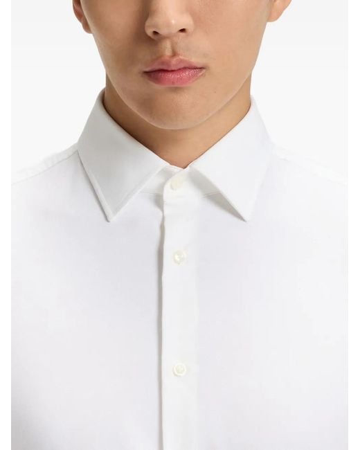 Camicia Button-Down di Boss in White da Uomo