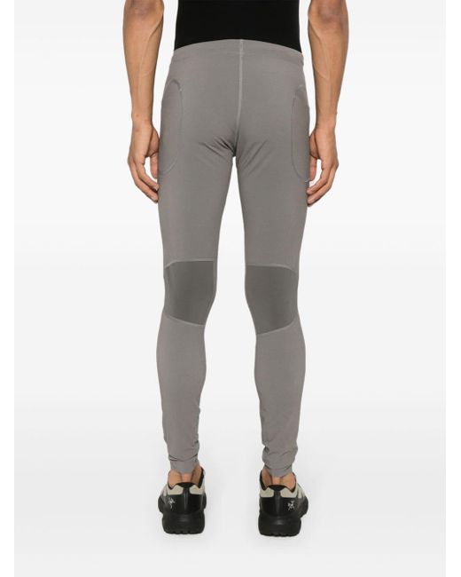 Satisfy Gray Justice Coffeetherma leggings for men