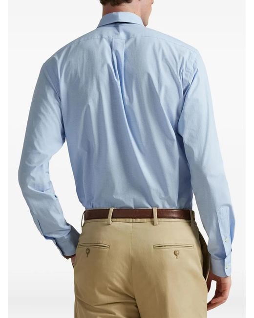 Polo Ralph Lauren Blue Button-Down Shirt for men