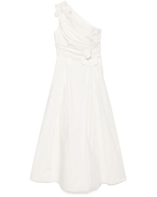 Elie Saab ポプリン ドレス White