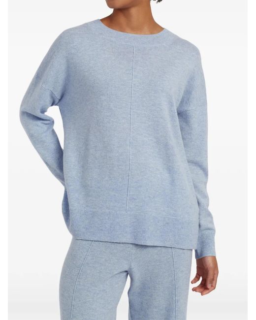 Chinti & Parker Blue Crew-Neck Sweater