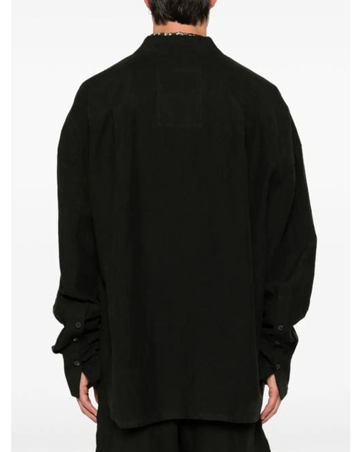 Ziggy Chen Black Double-Breasted Buttoned Jacket for men