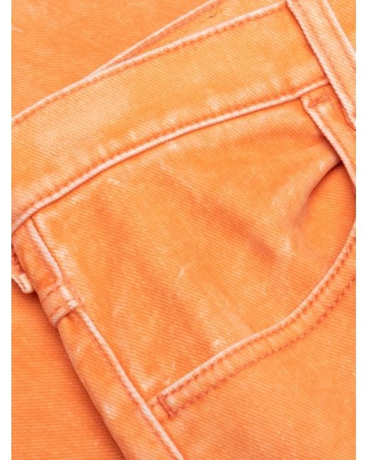 Marni Orange Jean À Poches Multiples for men