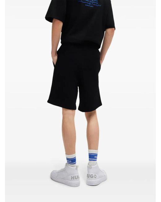 メンズ HUGO トラックショーツ Black