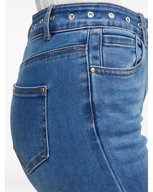 Morgan Jeans Met Ringlets in het Blue
