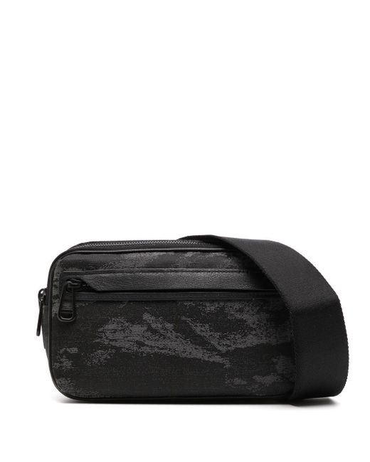 Mulberry Rockyjacquard Shoulder Bag in Black for Men Lyst