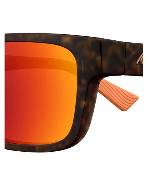 Maui Jim Red Mj0628S Tortoiseshell Square-Frame Sunglasses for men