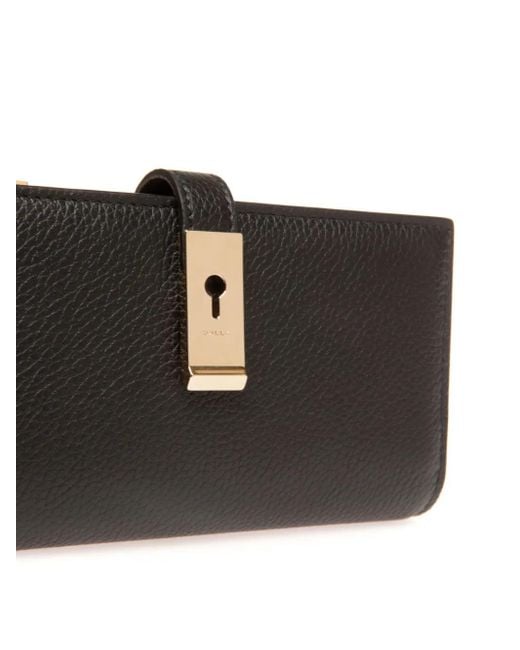 Bally Black Portefeuille Lock Me