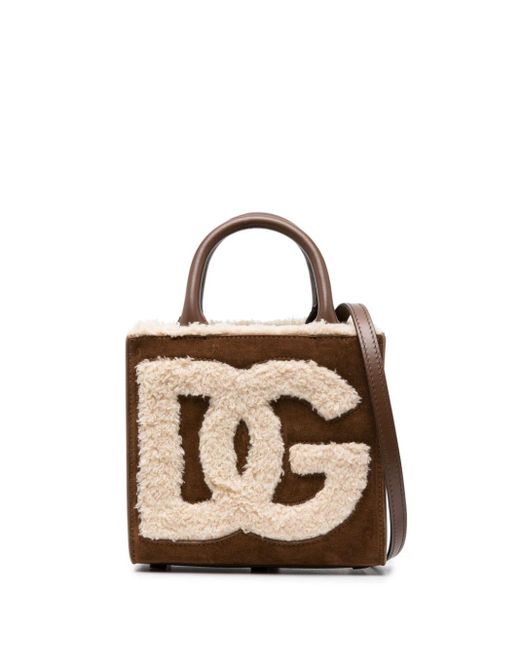 Dolce & Gabbana Metallic Mini Daily Handtasche