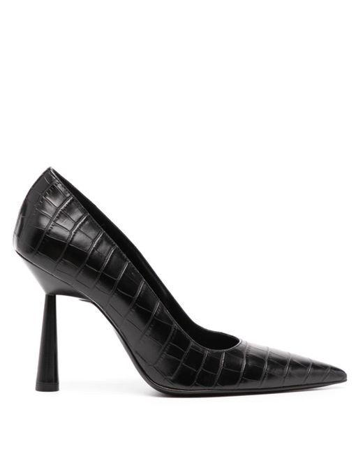 Balantine 70mm leather pumps Gia Borghini de color Black