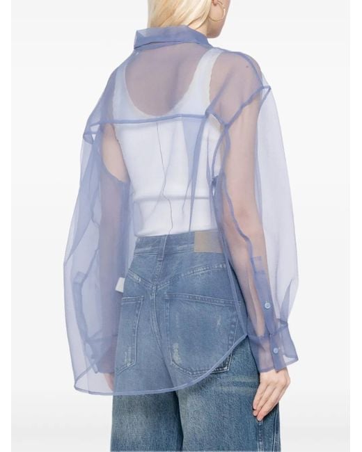 JNBY Oversized Blouse in het Blue
