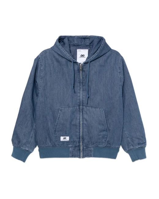 Chocoolate ロゴパッチ ジャケット Blue