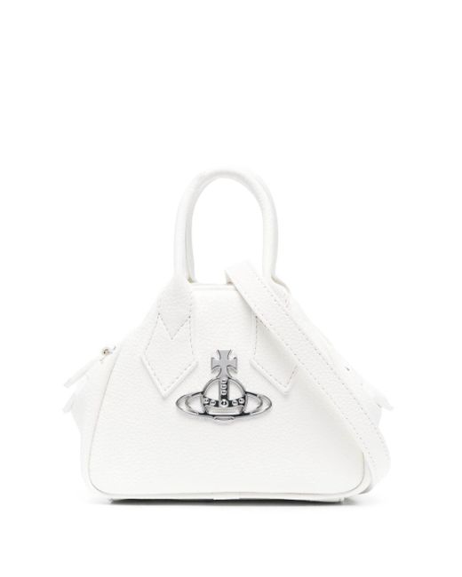 Vivienne Westwood White Mini Yasmin Bag