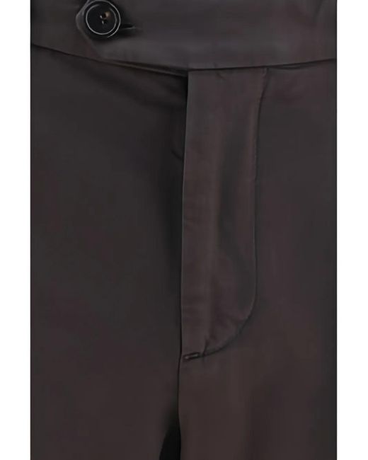 Brunello Cucinelli Gray Dyed Trousers for men