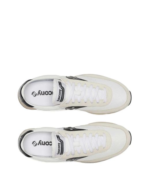 Saucony White 80 Panelled Sneakers for men