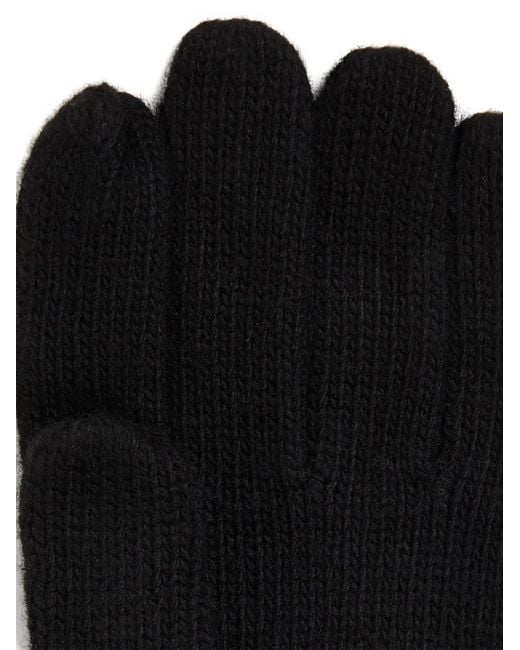 Guantes K/Essential con logo Karl Lagerfeld de hombre de color Black