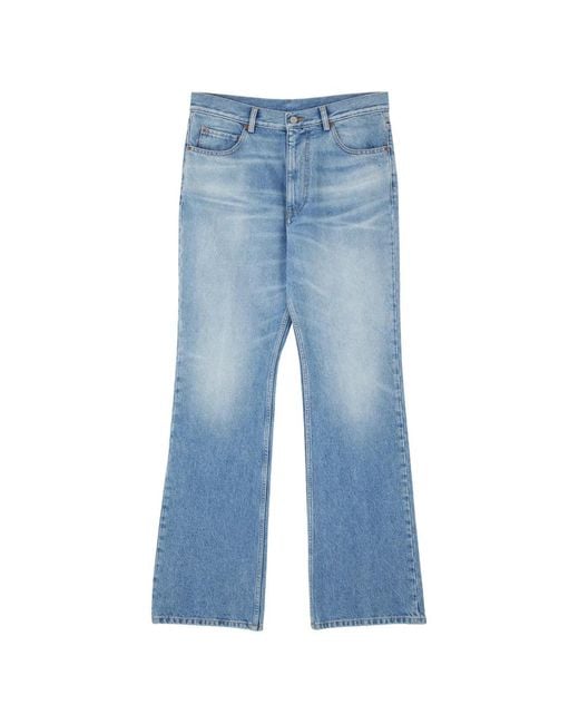 MM6 by Maison Margiela Blue Bootcut Jeans for men