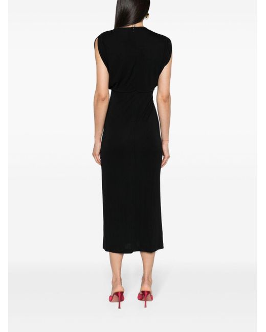 Diane von Furstenberg Black Williams Wrap Dress