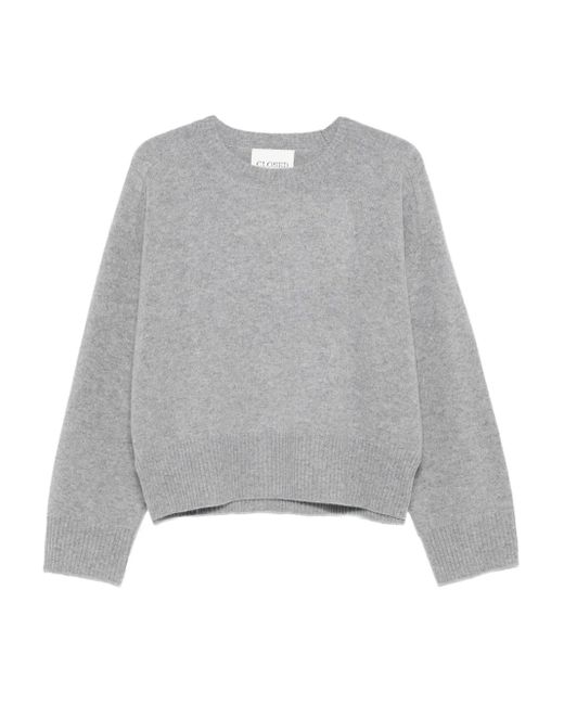 Closed Gray Wool Crewneck Jumper