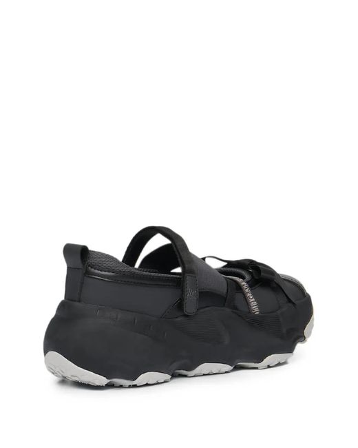 Rockfish Black Puffin Ribbon Banding Touch-Strap Sneakers